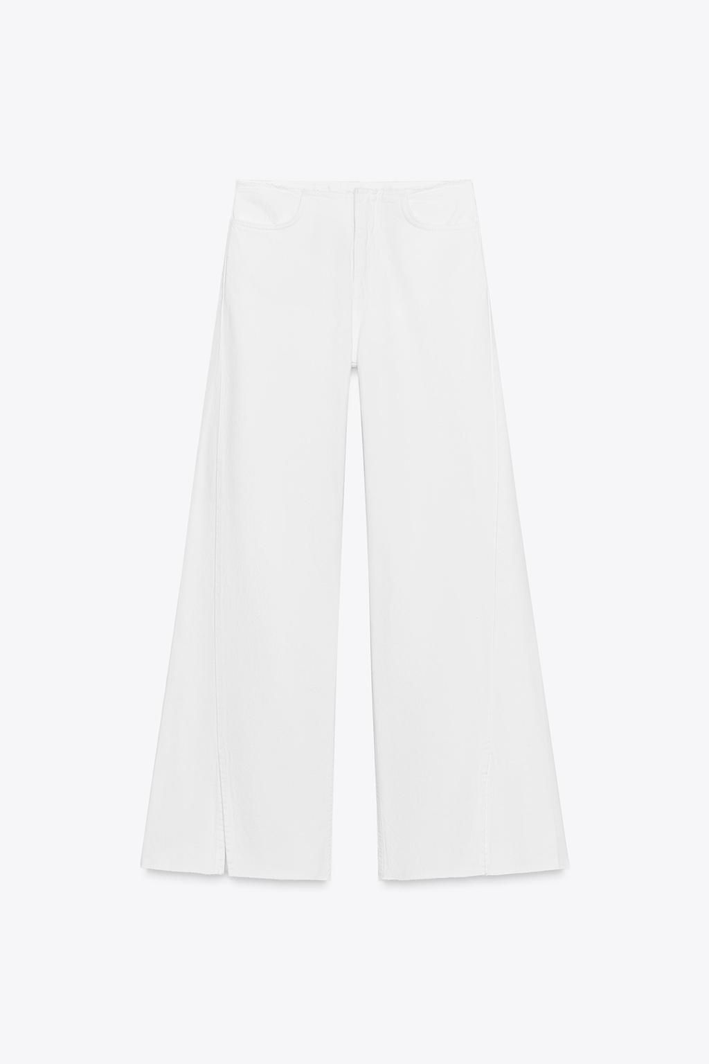 Z1975 MID-WAIST WIDE-LEG JEANS - Zara фото 4