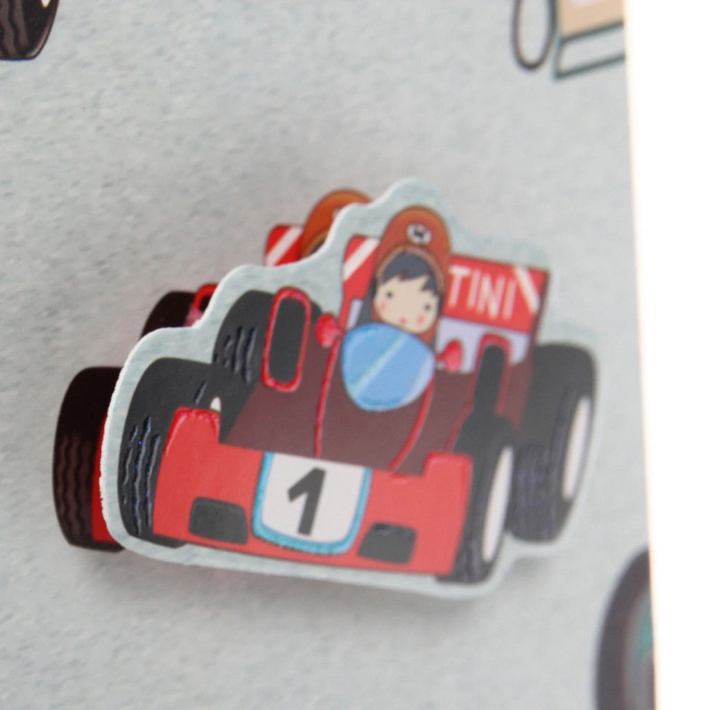 Цена за 12 шт. Пакет подарочный "Машинки" 18*23*8 см, микс