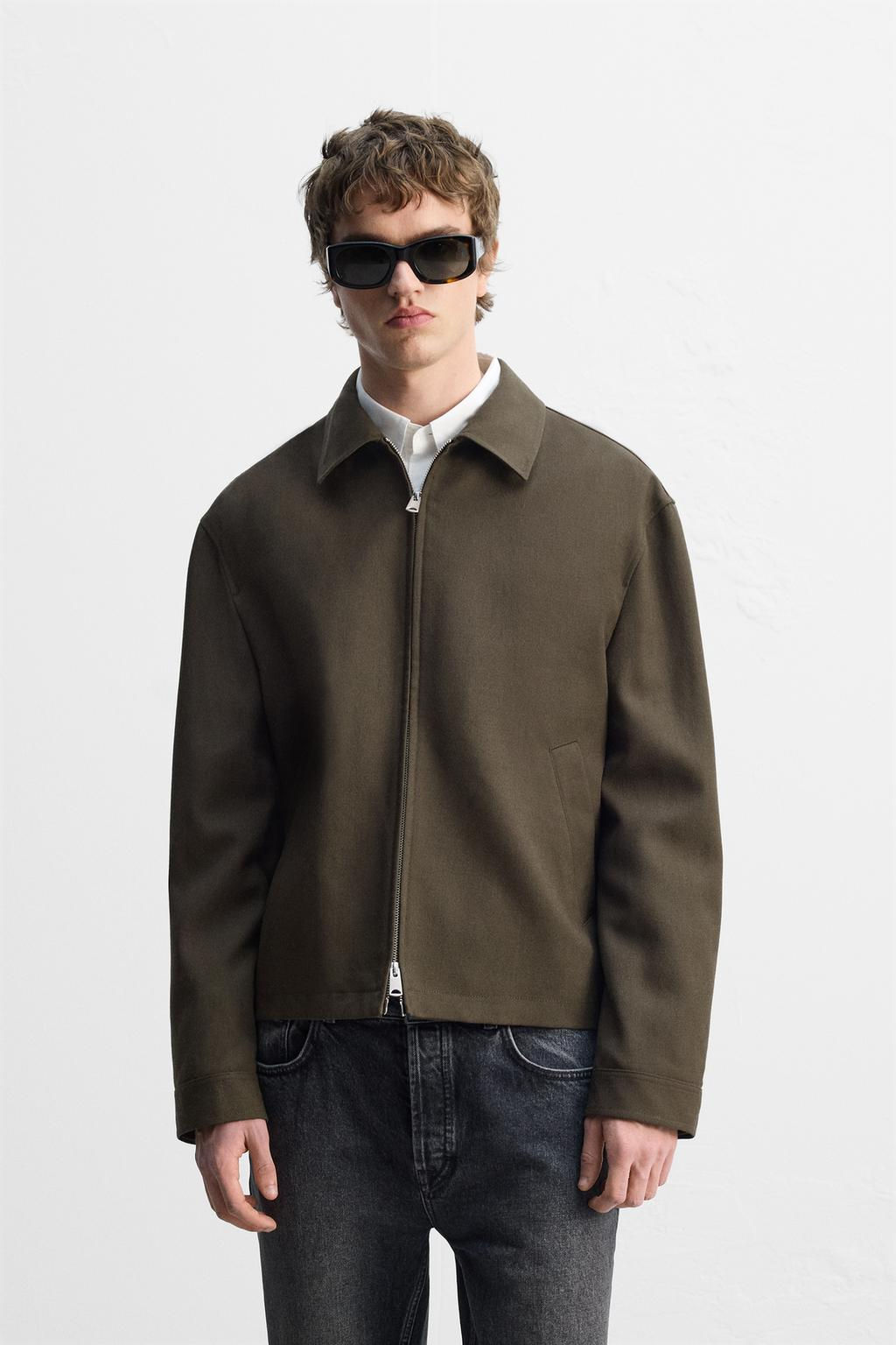 WOOL OVERSHIRT - Zara фото 2