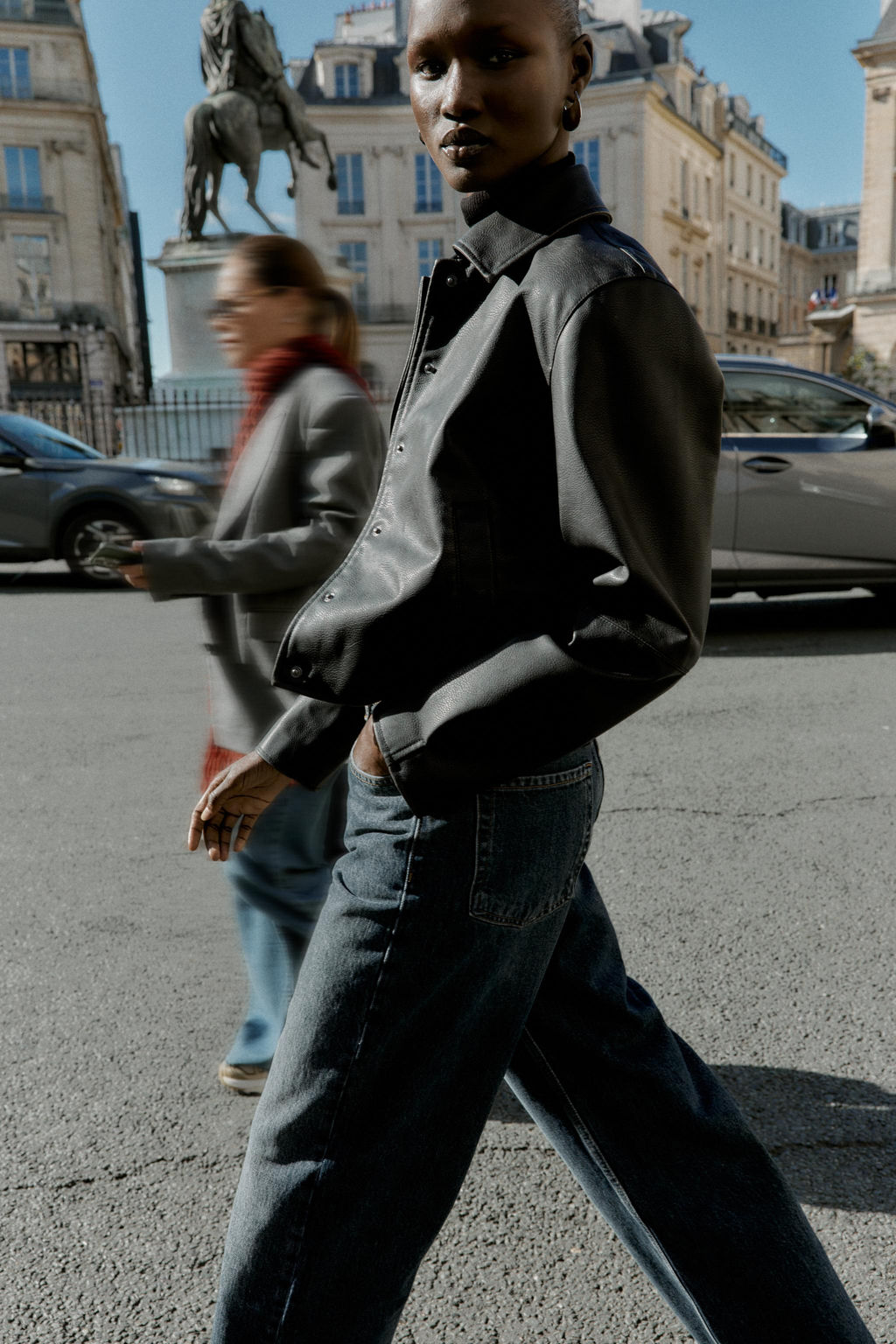 FAUX LEATHER JACKET - Zara фото 4