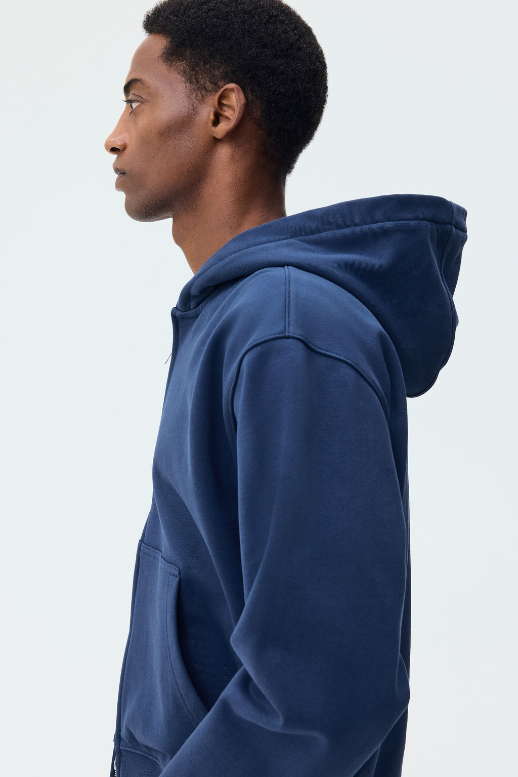 Chaqueta sudadera boxy con cremallera Loose Fit - H&m фото 11