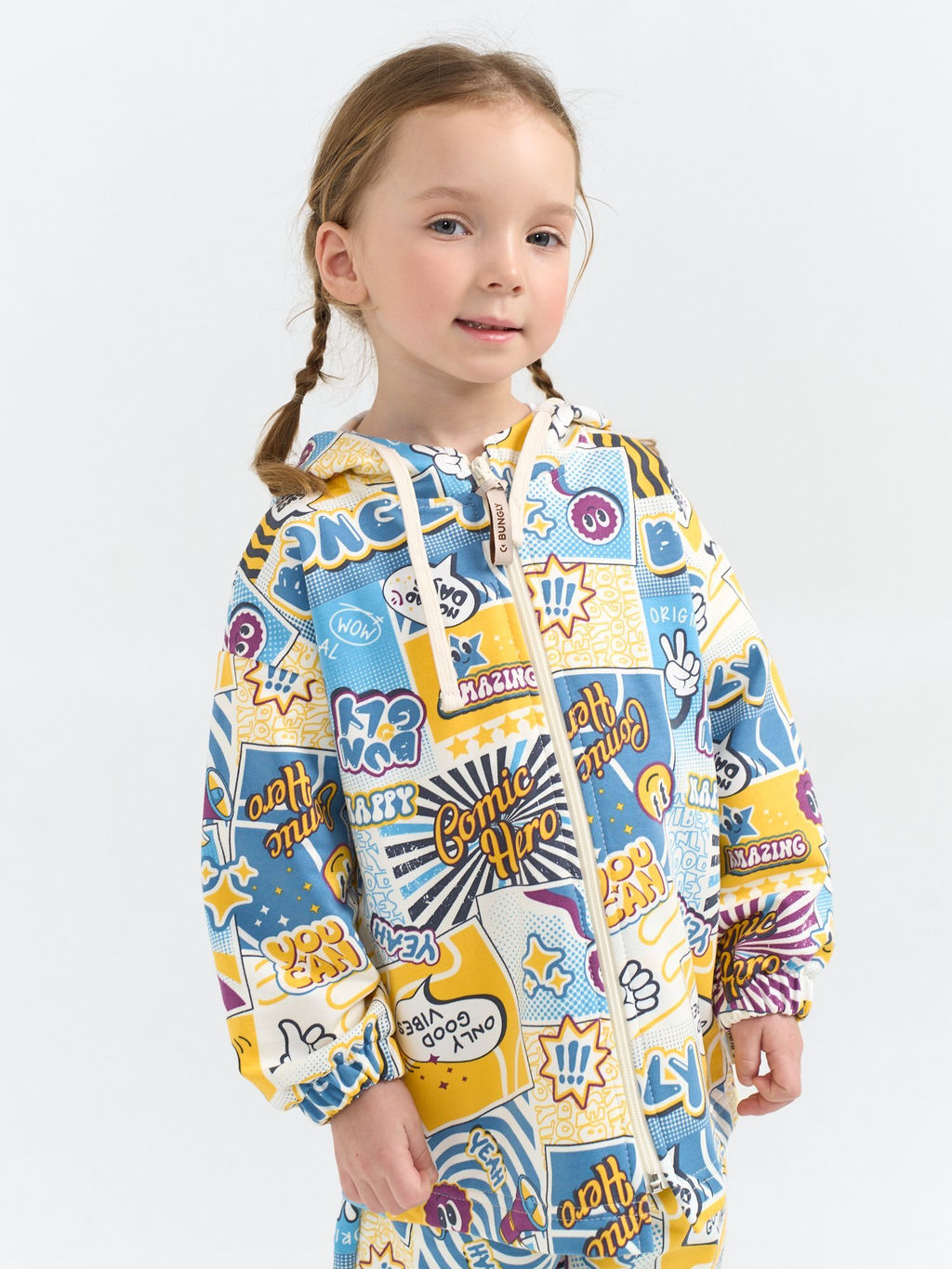 Толстовка оверсайз облегченная Comic hero - Bungly фото 3