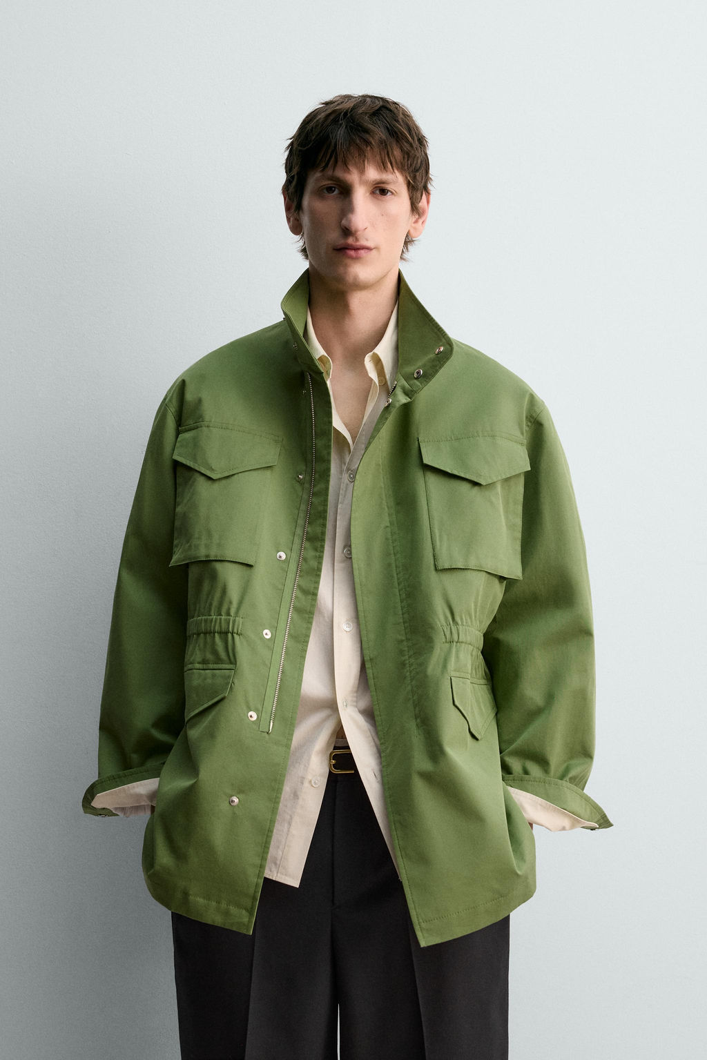 PARKA BOLSILLOS LIMITED EDITION / Verde - Zara фото 2