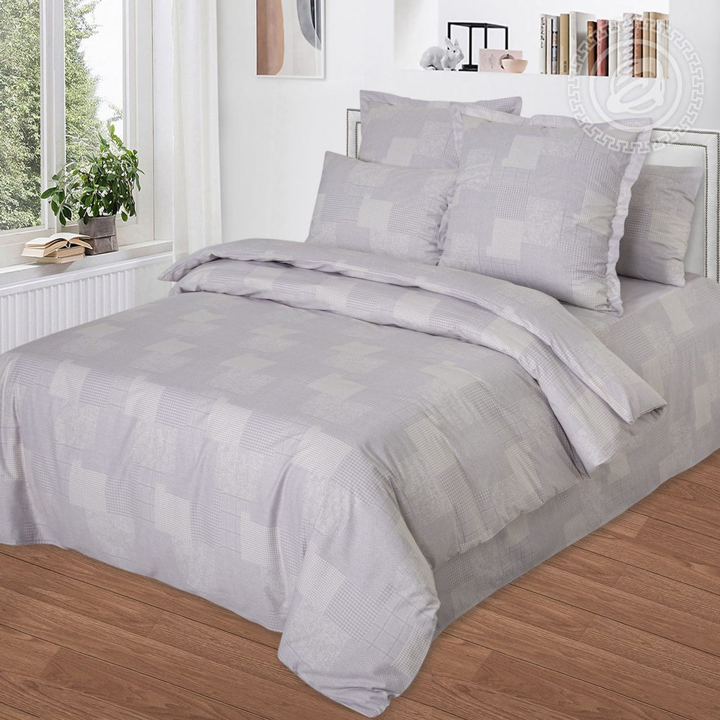 Постельное белье Дионис (сатин Premium) 2 сп. с Евро/Пододеяльник (молния): 1 шт. - 215*175; Простыня: 1 шт. - 240*240; Наволочка (молния, ушки): 2 шт. - 70*70; Наволочка (молния): 2 шт. - 50*70 Premium - Артпостель фото 2