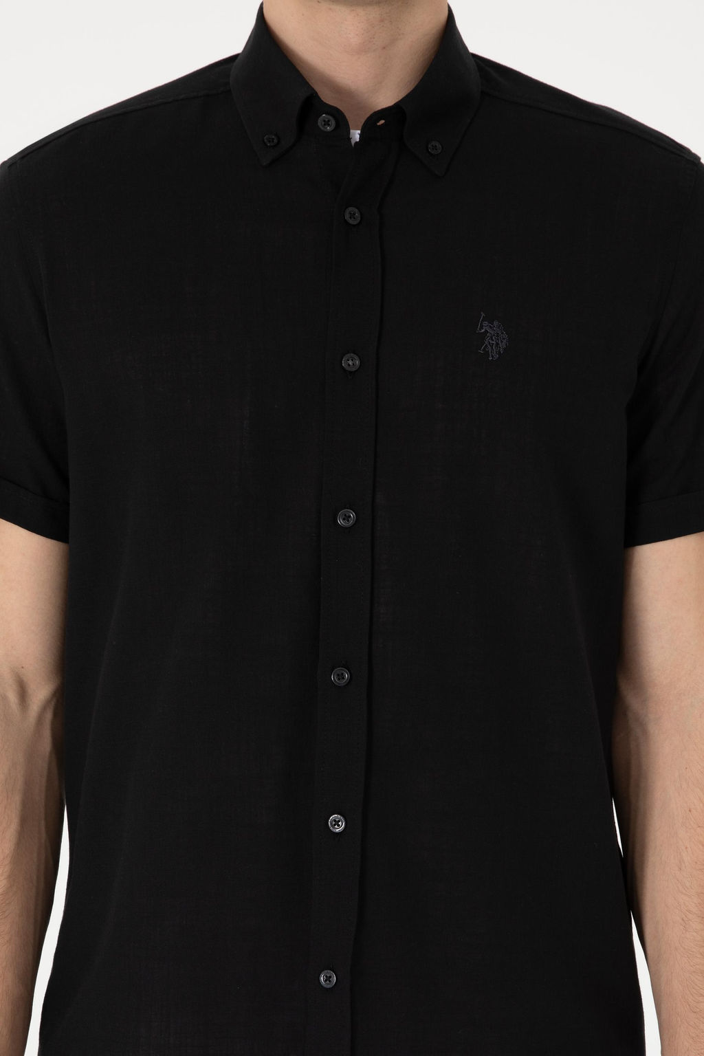 Erkek Siyah K_sa Kollu G_mlek Sepette S_rpriz _ndirim - U.s. polo assn фото 7