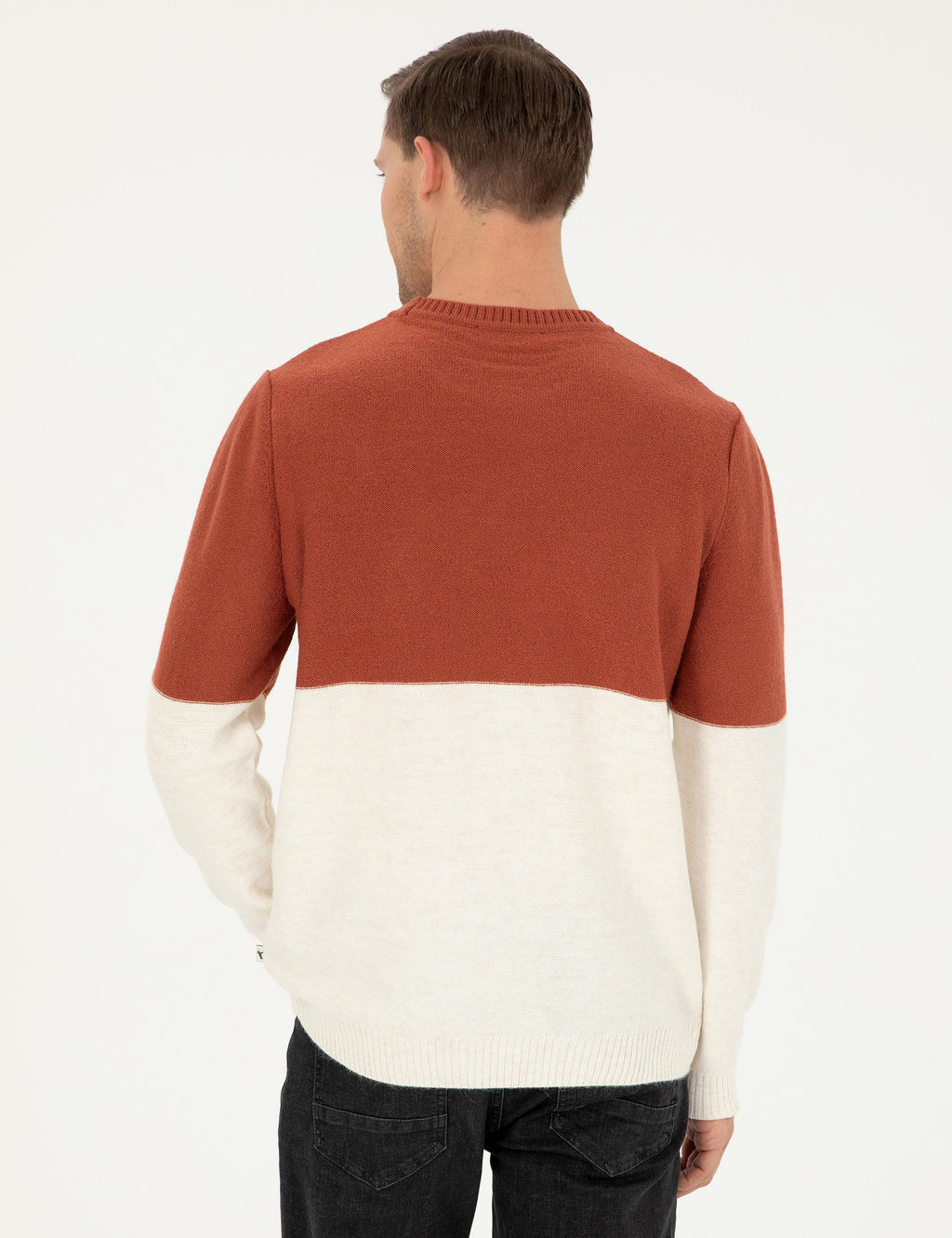 Свитер узкого кроя с плиткой - Cacharel фото 6