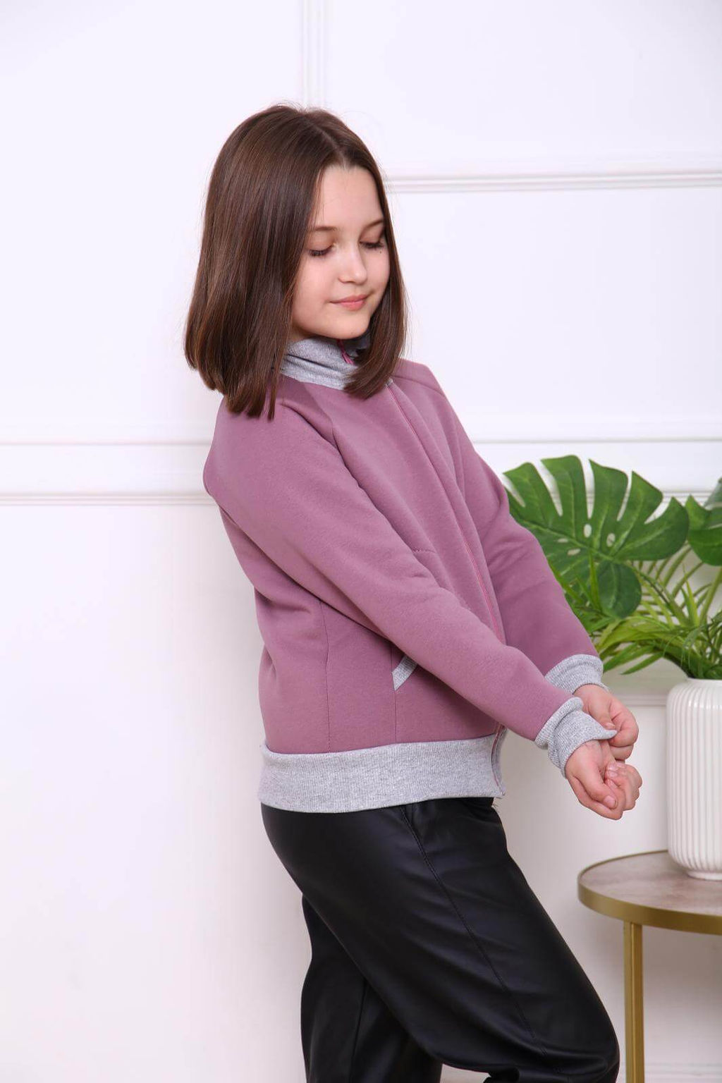 IV-CAPRIZ Киндер - толстовка сухая роза