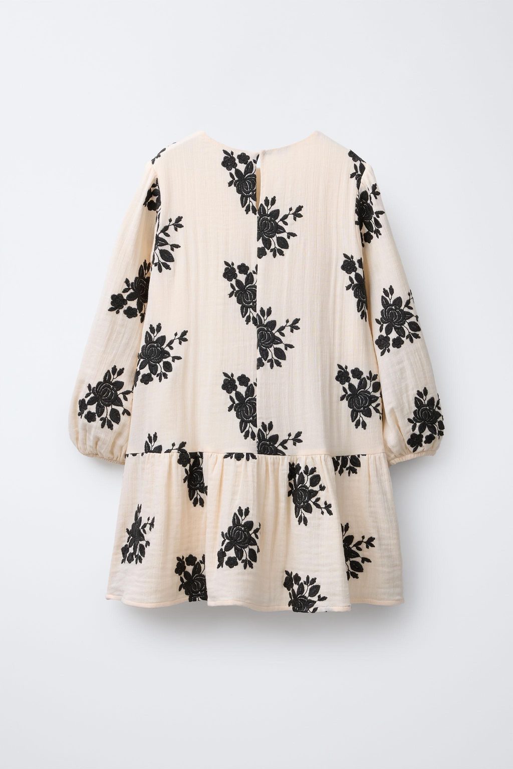 EMBROIDERED FLORAL DRESS - Zara фото 2