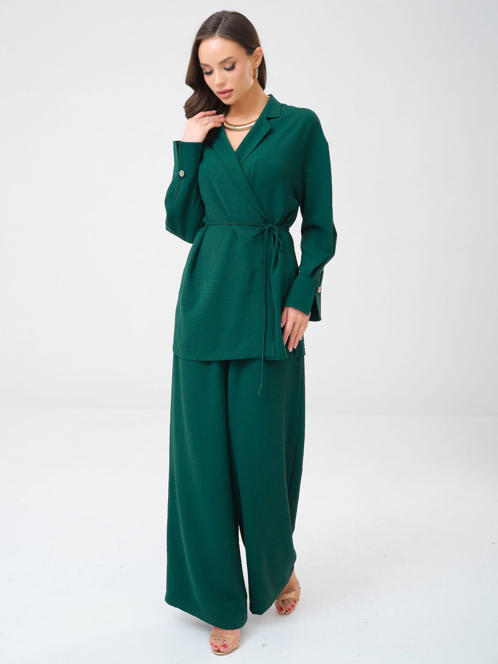 Брюки свободного кроя - Stilla фото 8