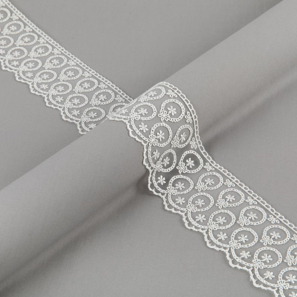 Кружево BLITZ сетка 65 мм BLKM-6501 в пакете 19.5 м 0.2 Турция молочный