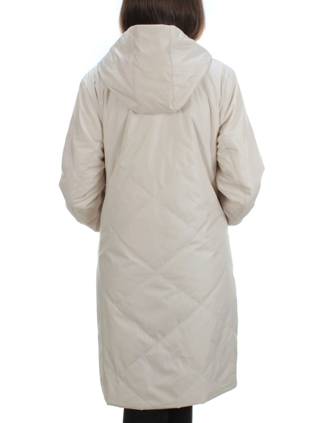 22098 MILK Куртка демисезонная двухсторонняя женская (80 гр. синтепон) - Фабричный китай фото 5