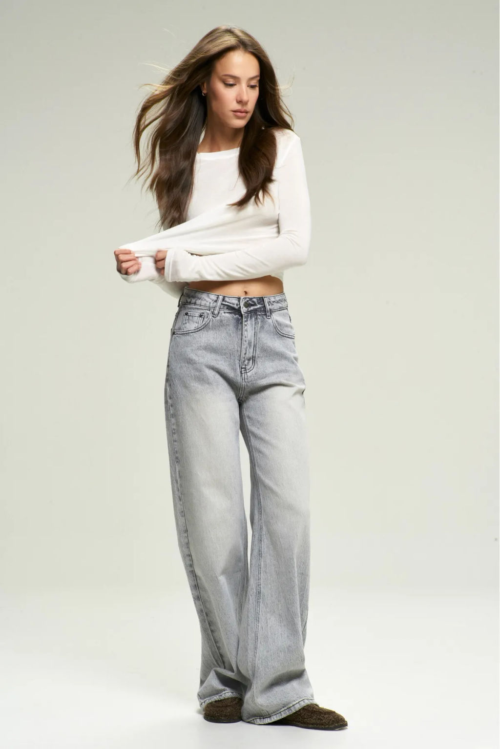 Джинсы Straight Classic Grey - Erist store фото 2