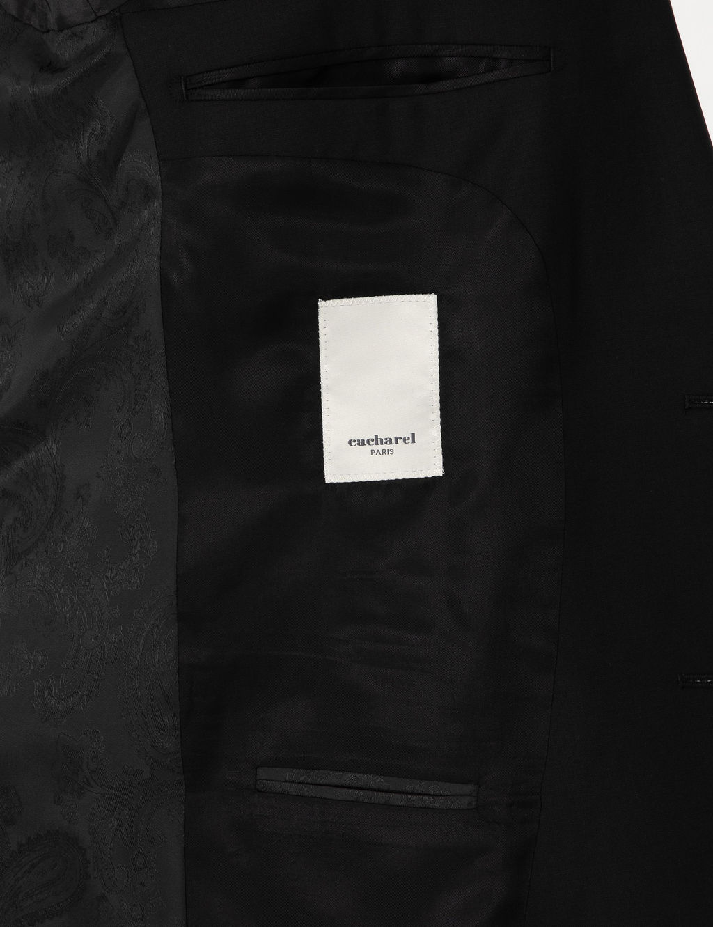 Siyah Slim Fit %100 Y_n Klasik Tak_m Elbise - Cacharel фото 6