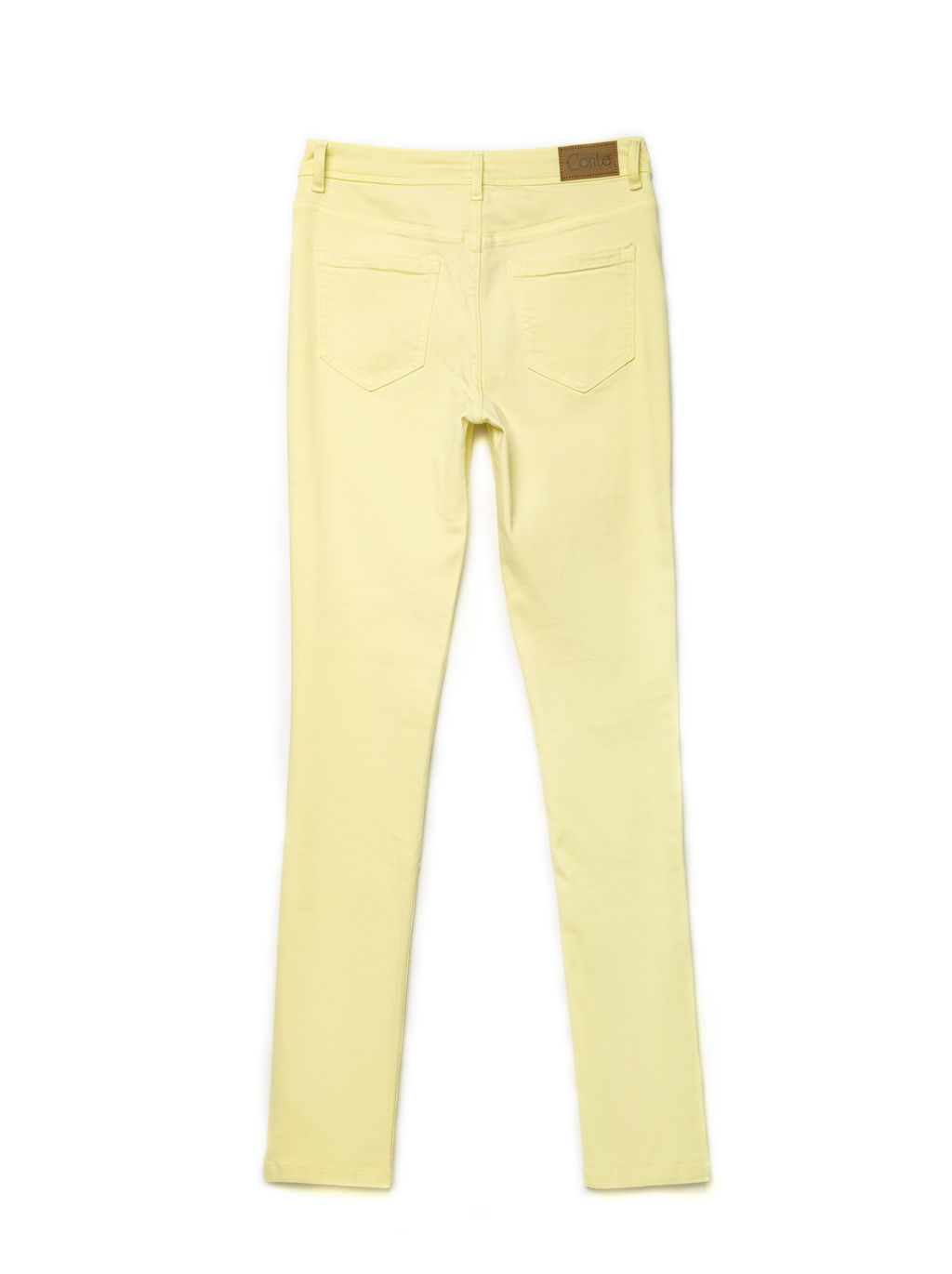 CONTE Моделирующие Soft Touch джинсы CON-38Y pastel yellow