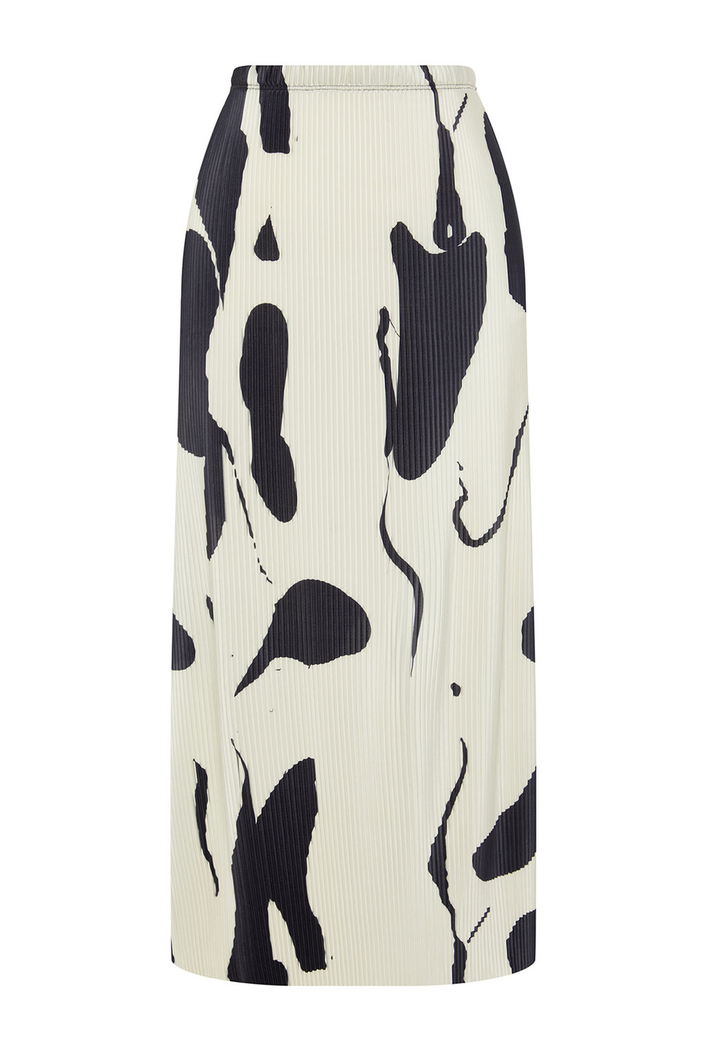 TRENDYOLMILLA Ekru Soyut Piliseli Bask?l? Midi Etek TWOSS24ET00209  фото 7