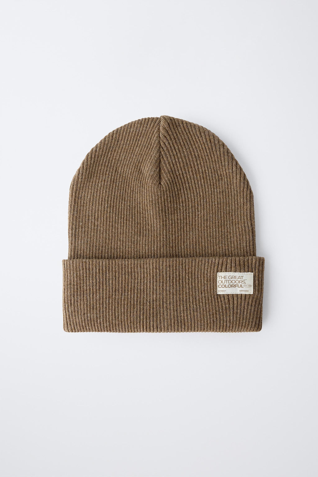 GORRO PUNTO CANAL? ETIQUETA / Tostado - Zara фото 5
