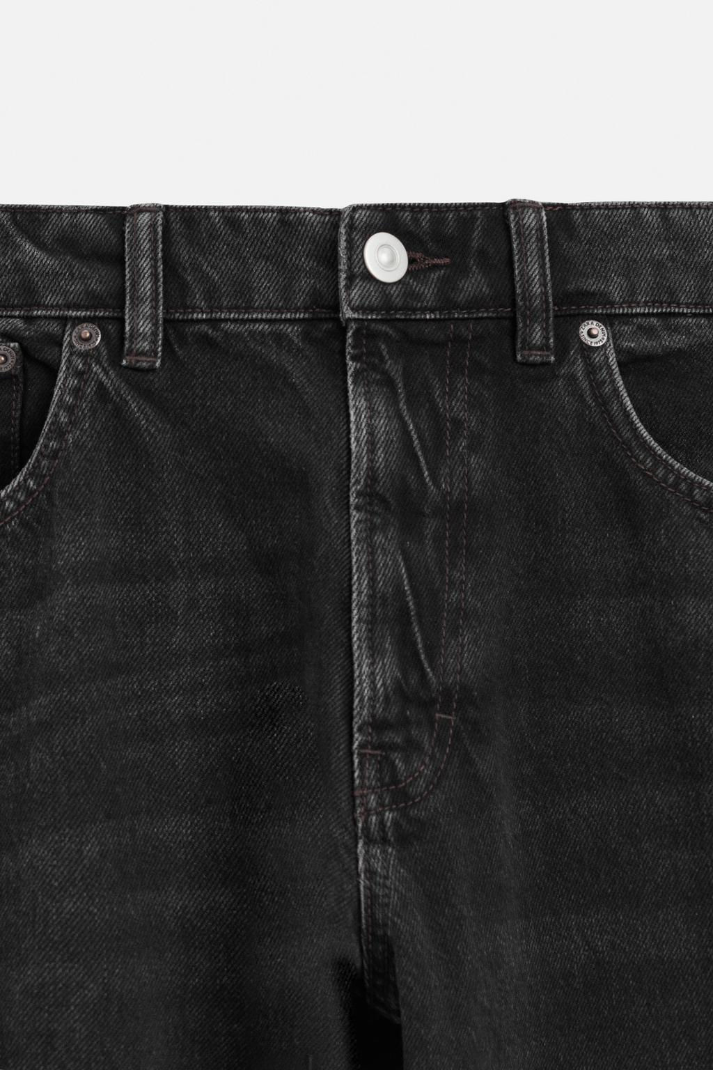 FLARE FIT JEANS WITH ZIPS - Zara фото 8