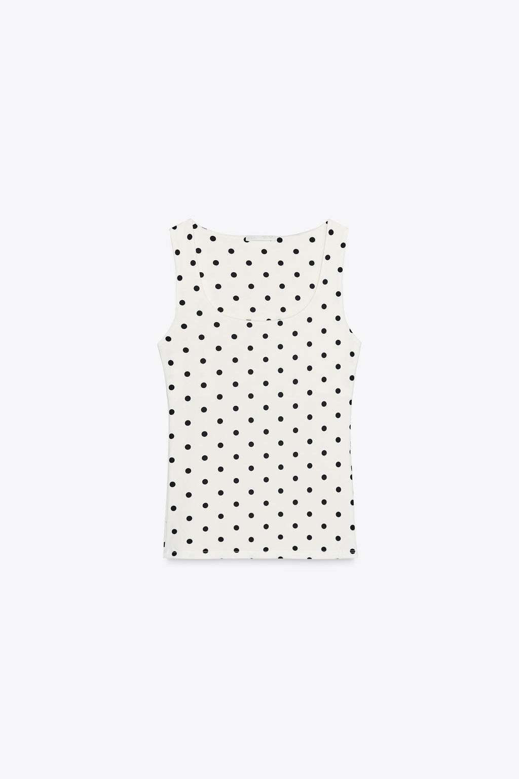 CAMISETA POLIAMIDA TIRANTE ANCHO / Crudo / Negro - Zara фото 4