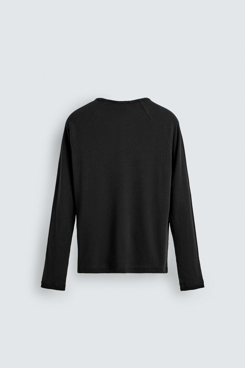 CAMISETA SLIM FIT LIGHTWEIGHT / Antracita oscuro - Zara фото 8