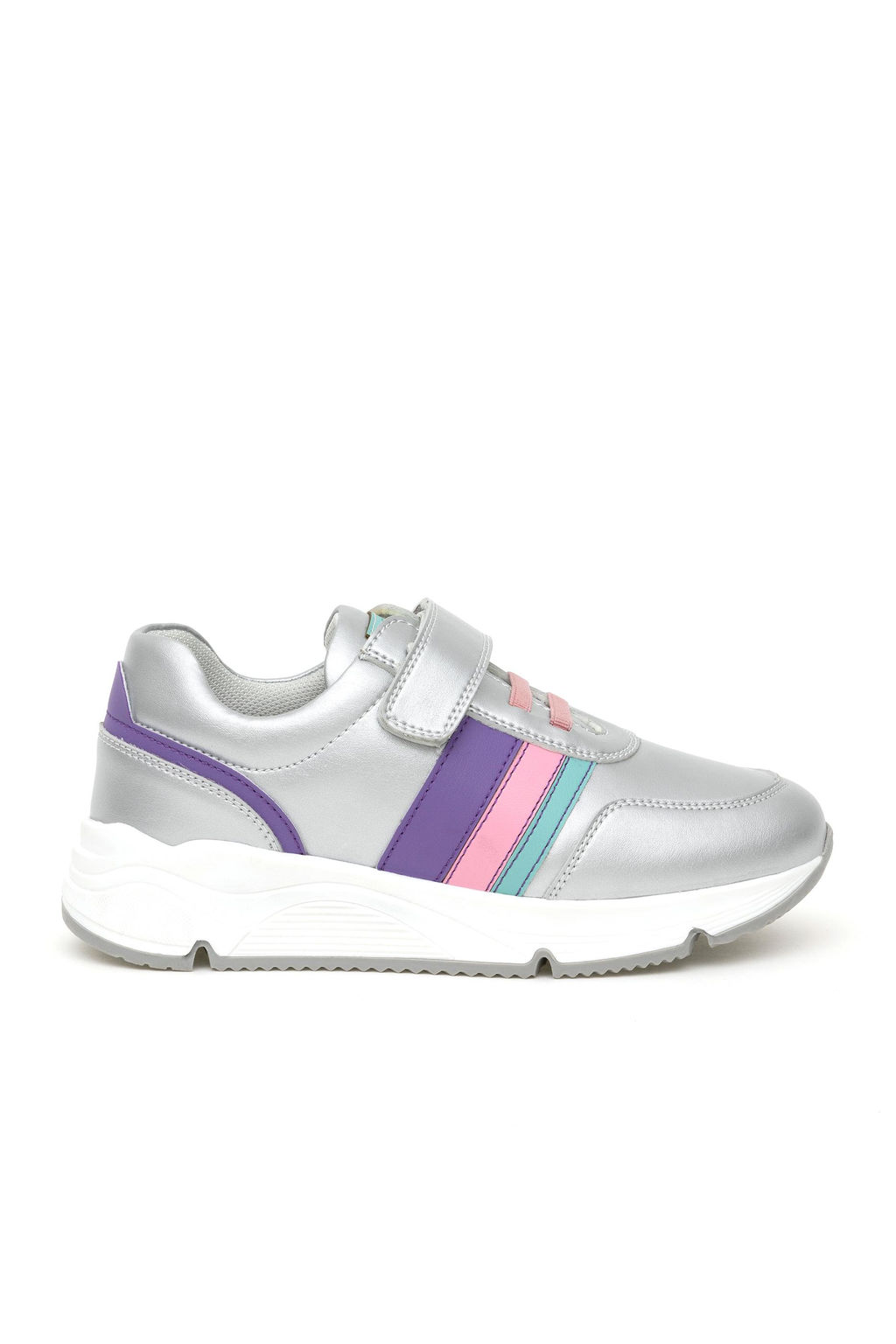 Серая спортивная обувь для девочек - U.s. polo assn фото 2