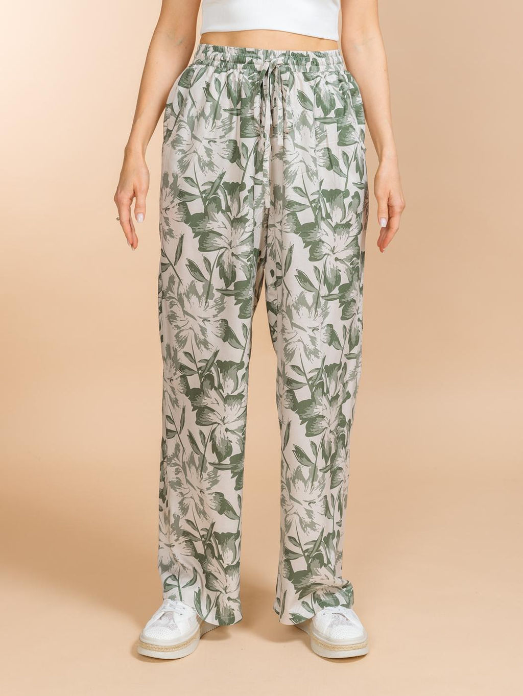 Брюки (вискоза) №25-532-1 (Лето 2025) - Ганг фото 2