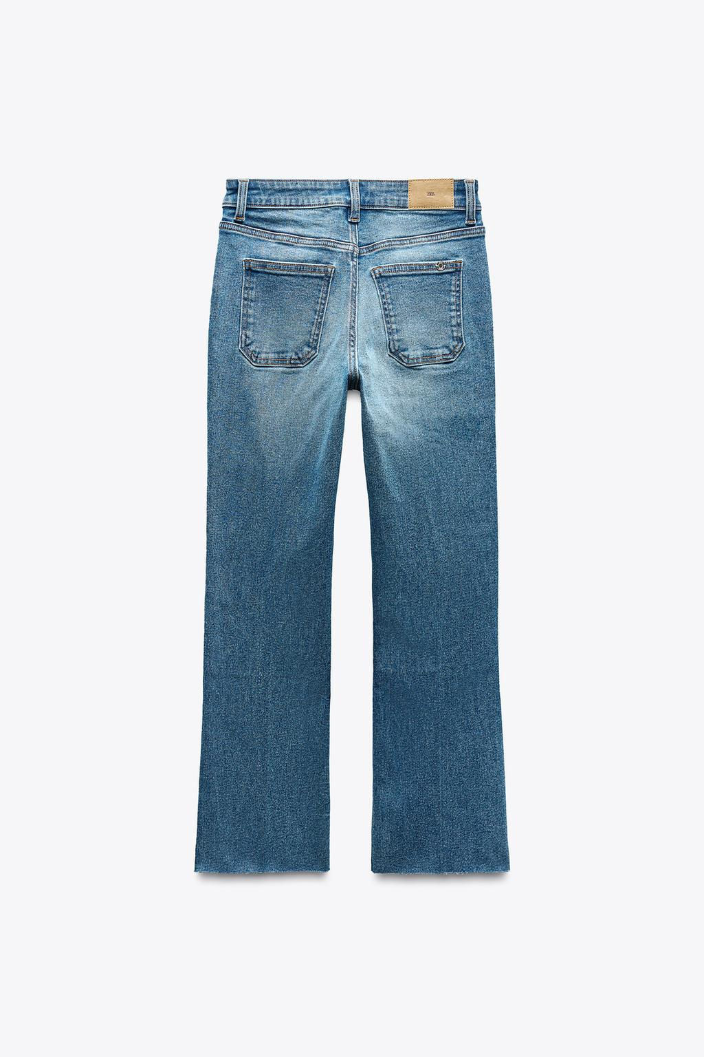 Z1975 HIGH-WAIST MINI FLARE JEANS - Zara фото 5