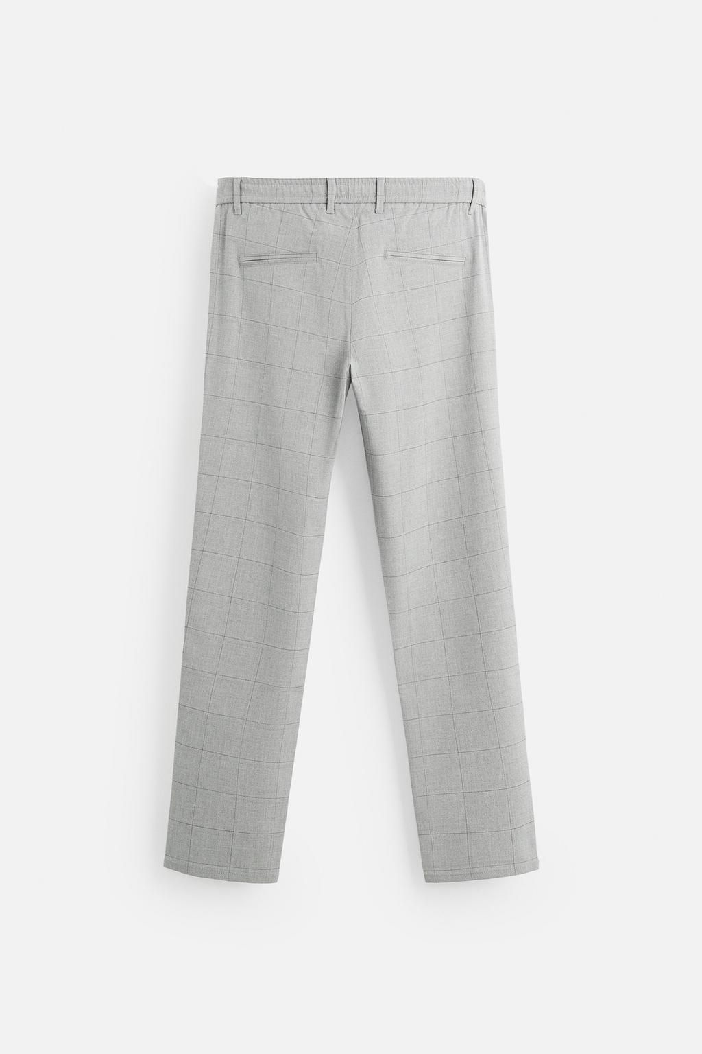 SLIM FIT COMFORT TROUSERS - Zara фото 44