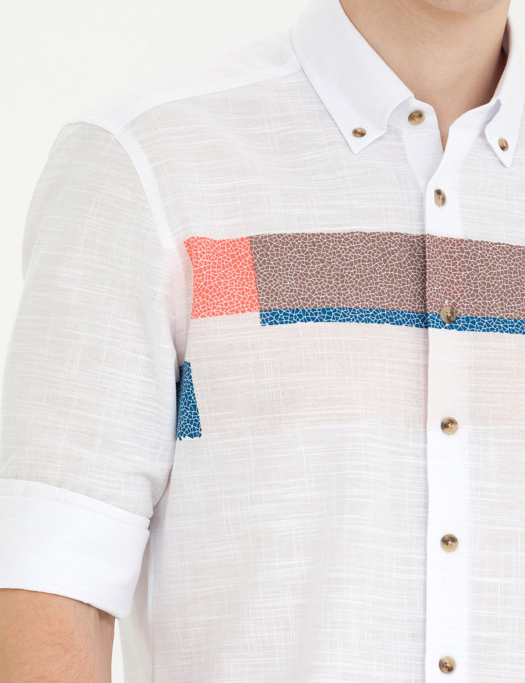 Pembe Regular Fit Uzun Kollu G_mlek - Pierre cardin фото 7