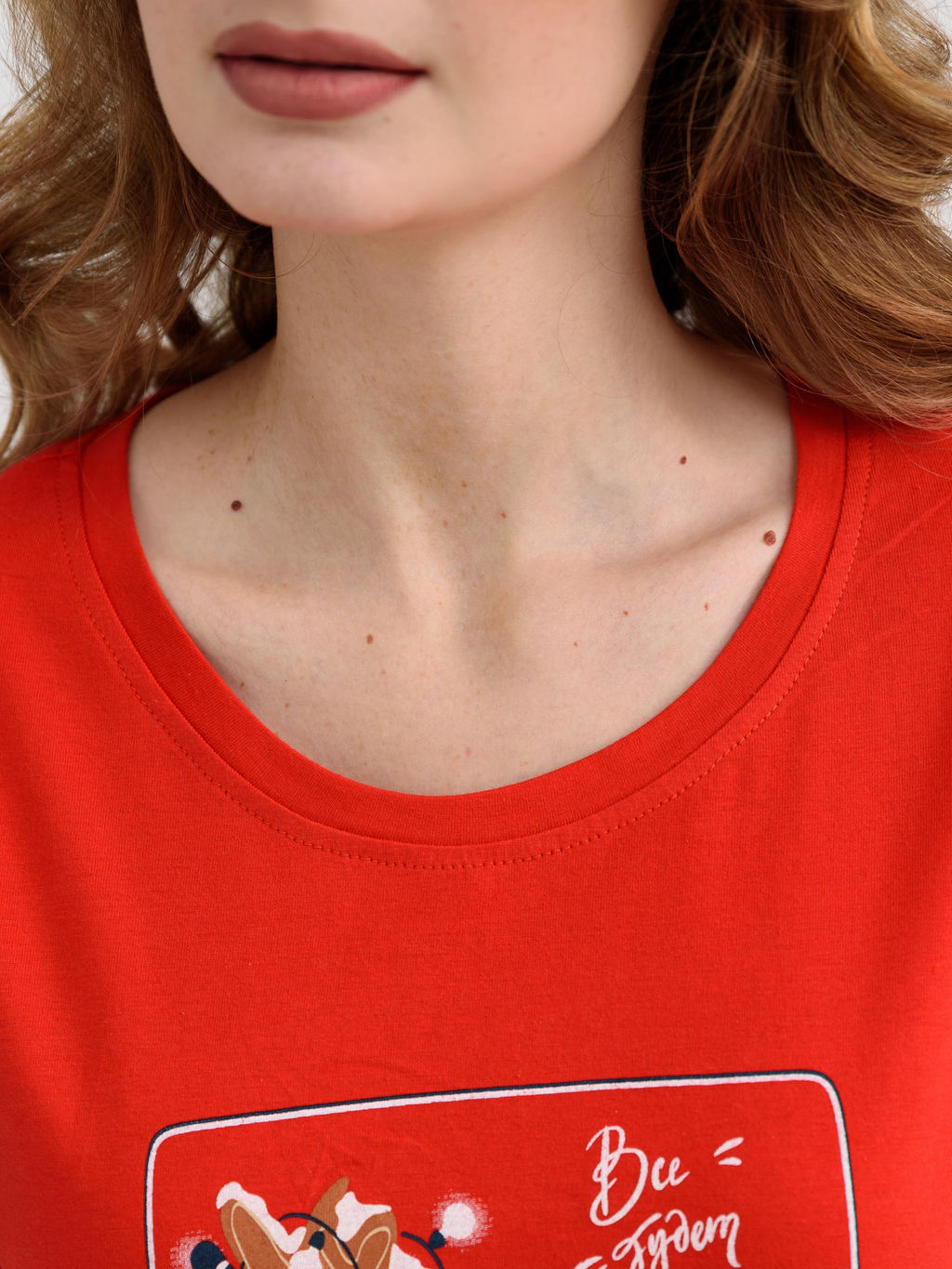 Пижама женская 100% хлопок Все будет! - Оптима фото 8