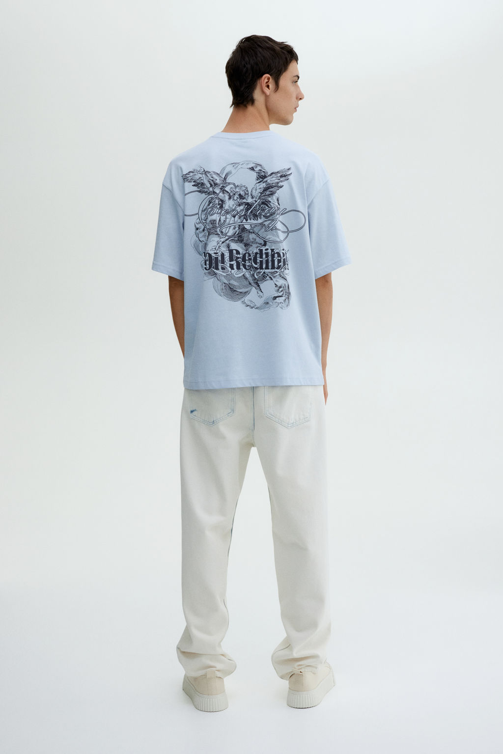 Camiseta con motivo estampado Loose Fit - H&m фото 12