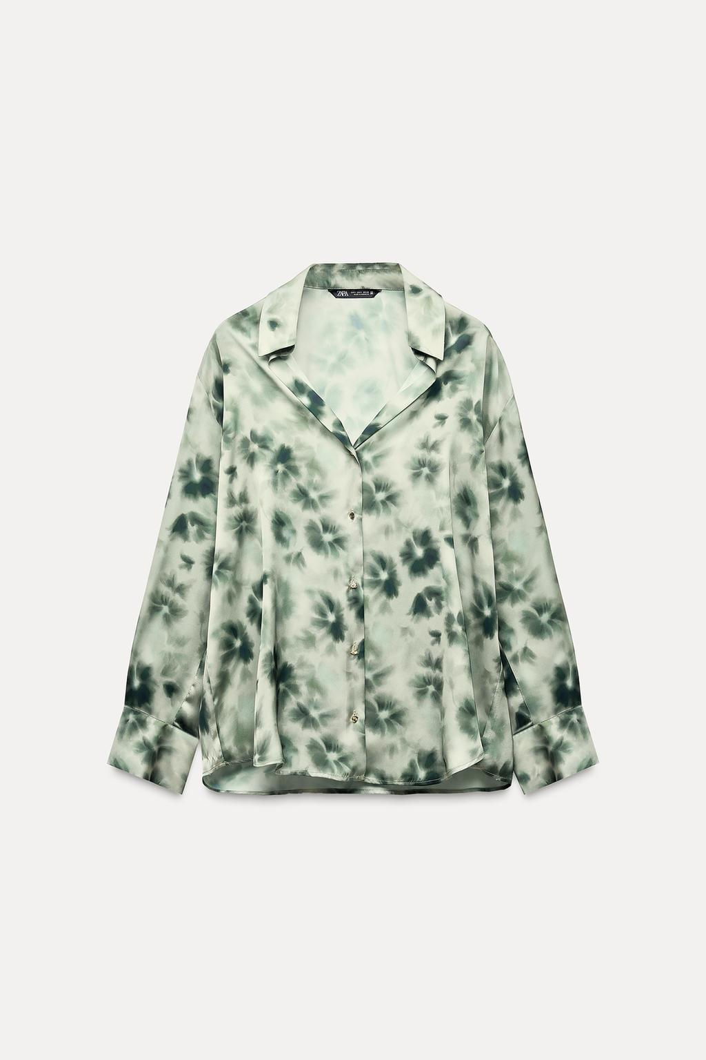 SATIN SHIRT - Zara фото 10