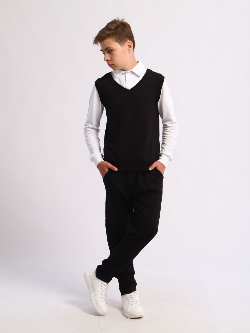 Жилет-обманка рубашка Стив-1 Ладошки  фото 14