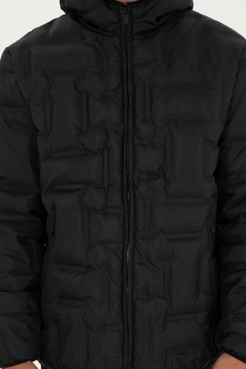 Мужское черное пальто Неожиданная скидка в корзине - U.s. polo assn фото 6