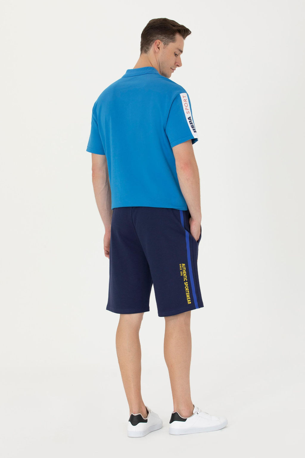 U. S. Polo Assn Мужские темно-синие вязаные шорты - U.s. polo assn фото 16