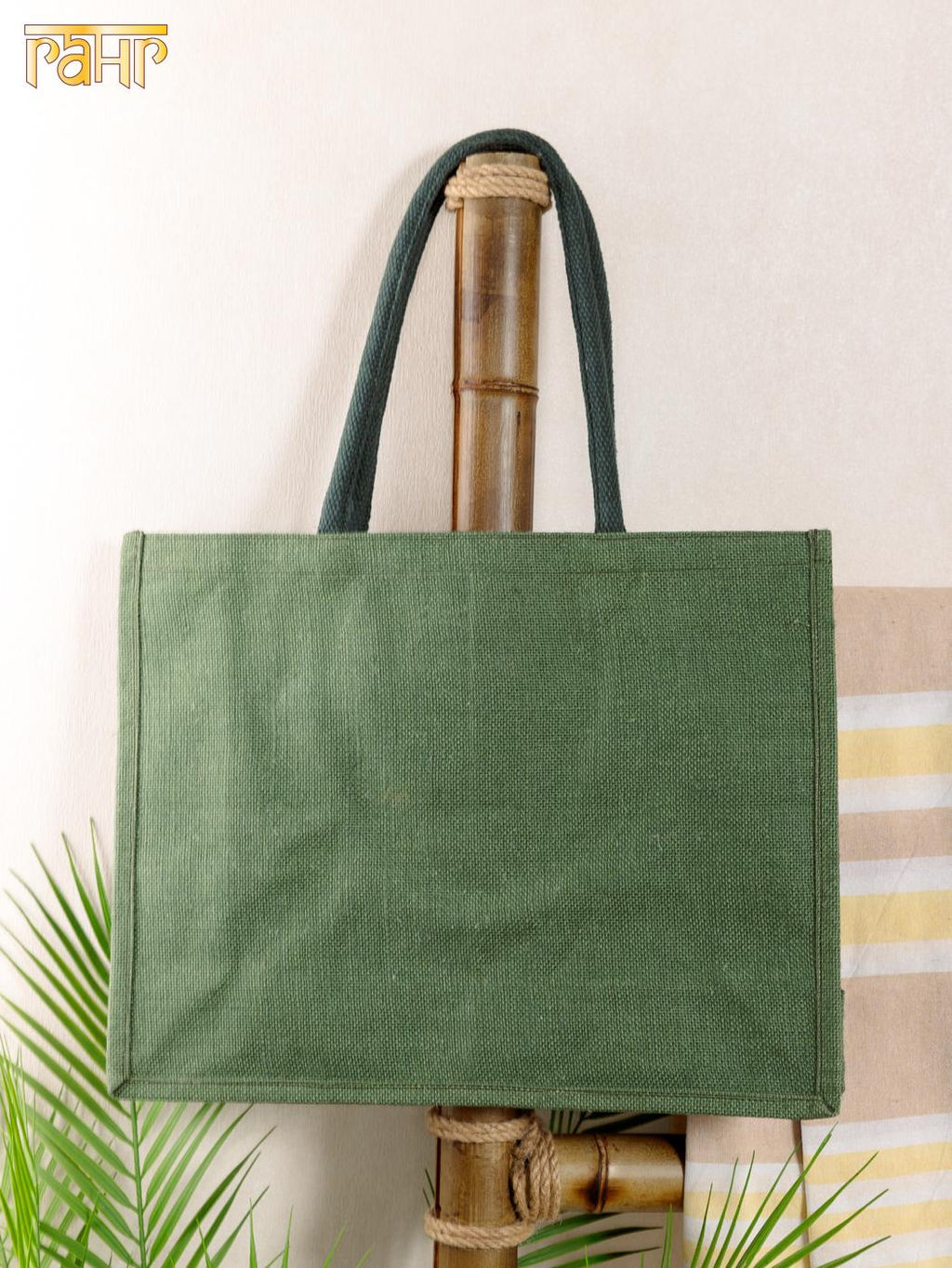 Сумка (джут) ламинированная 45х15х35см №3002/8 (Лето 2025) - Ганг фото 3