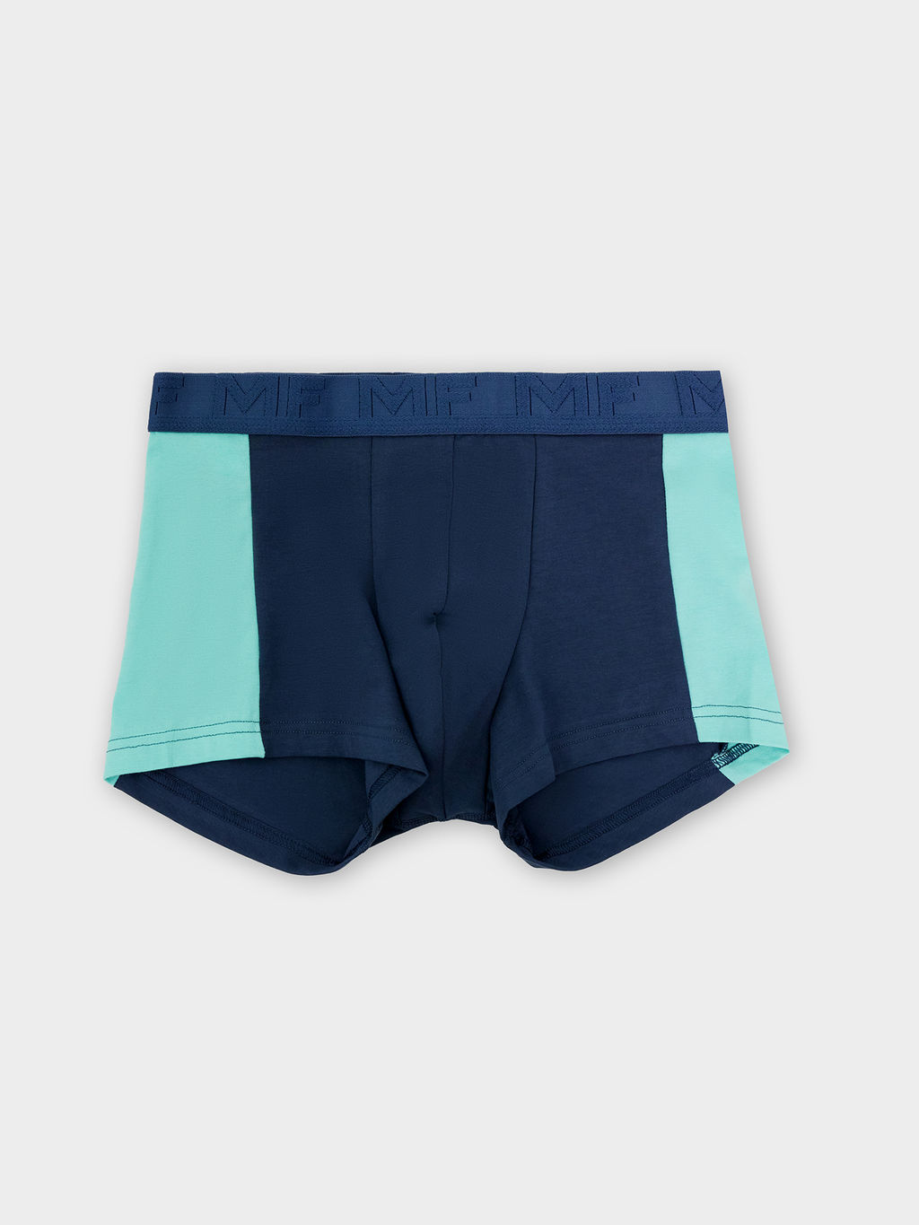 Цена за 2 штуки! Трусы мужские боксеры синие морская глубина 411224 - Mark formelle фото 5