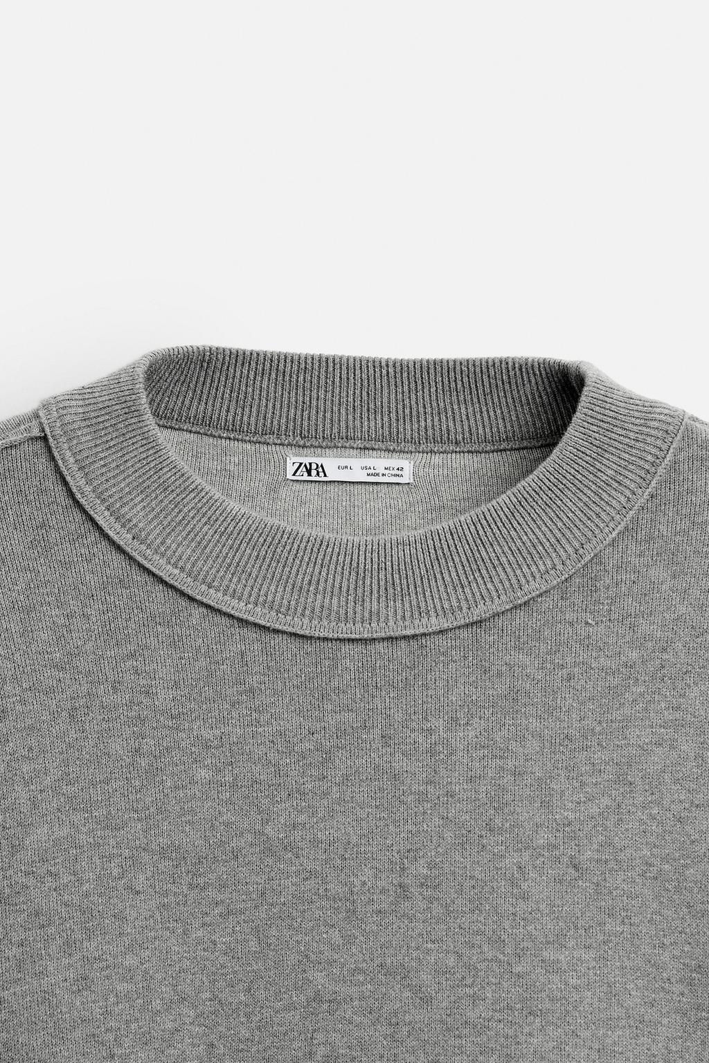 IRREGULAR STITCH SWEATER - Zara фото 9