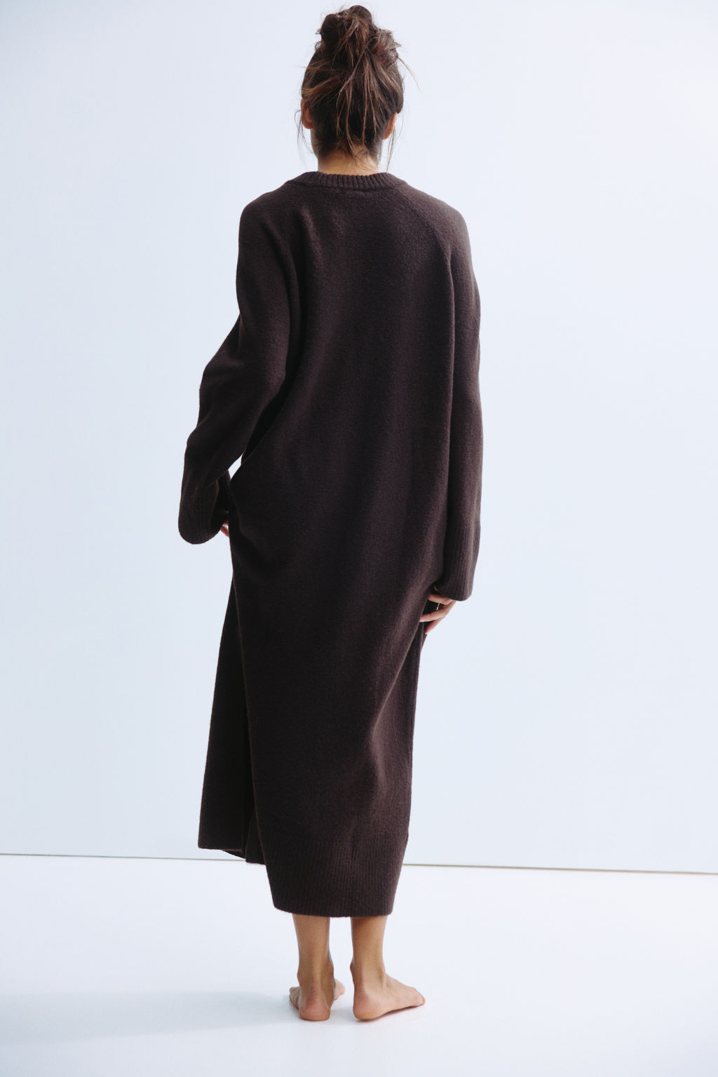 Maxivestido de punto - H&m фото 8