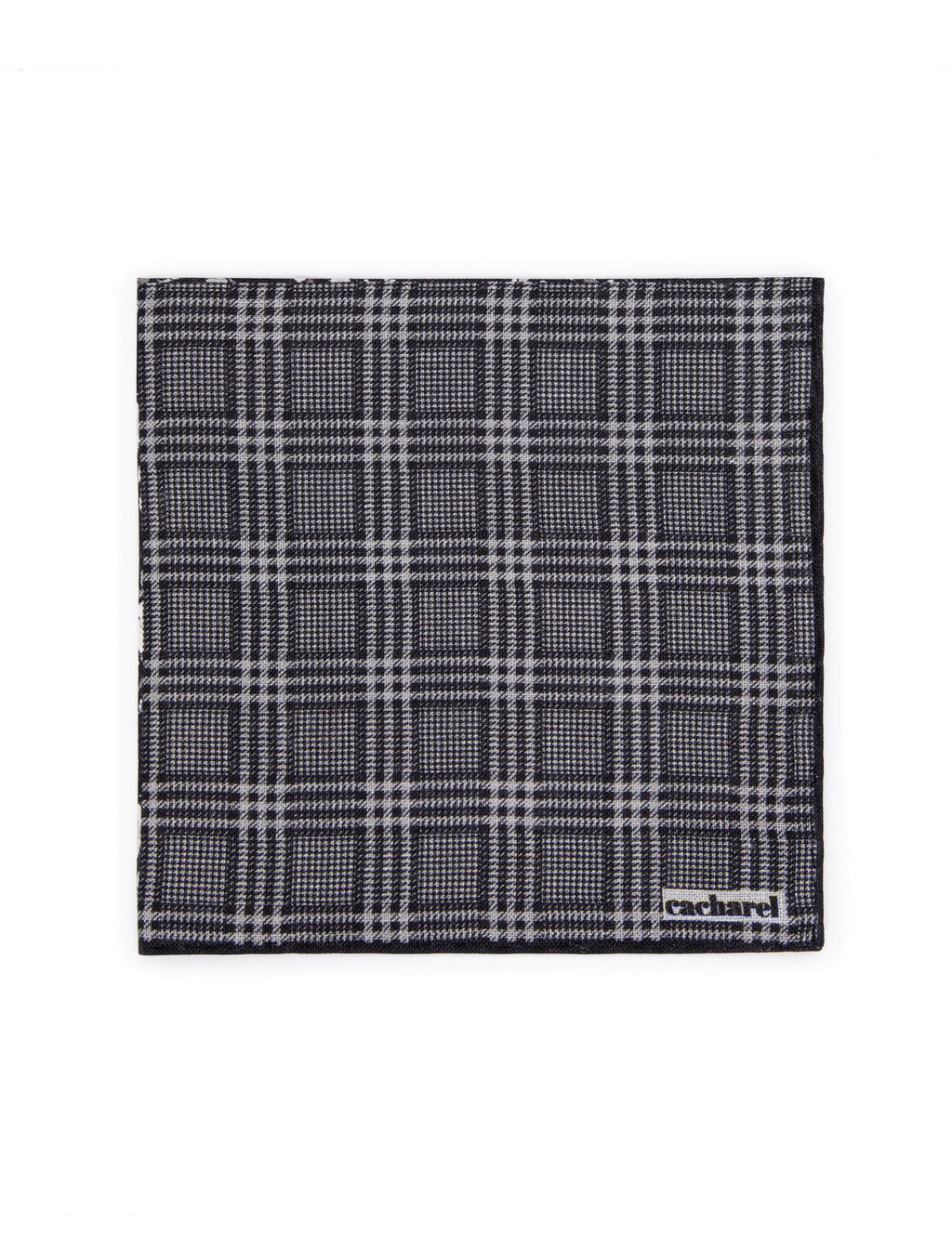 Зеленый льняной платок