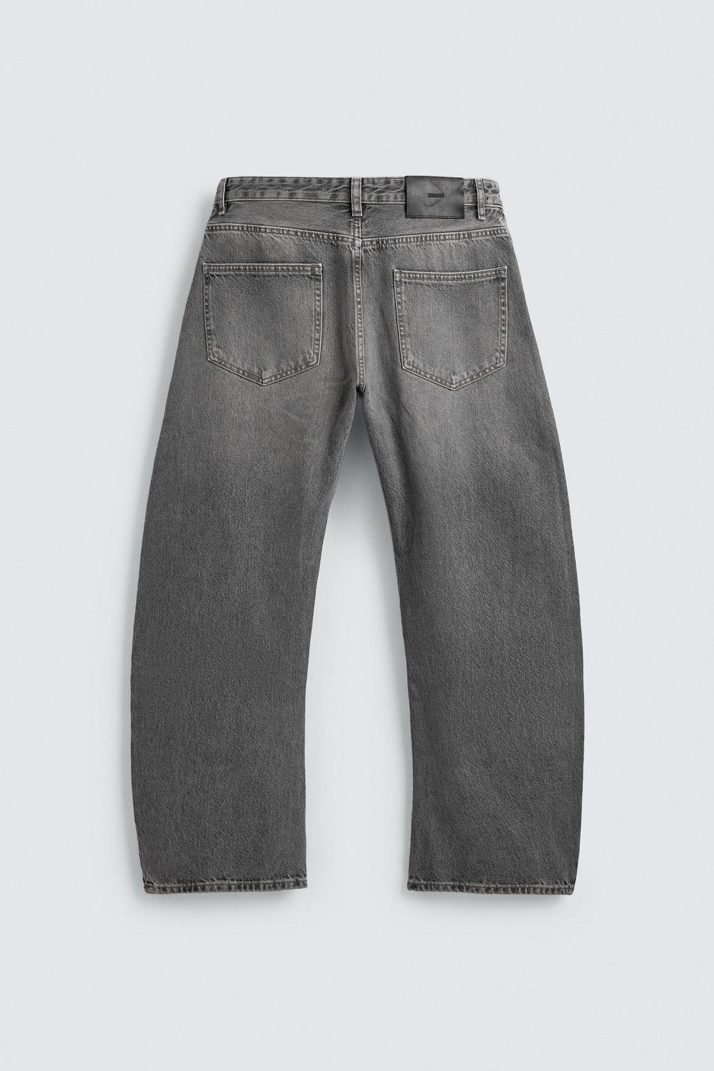 JEANS RELAXED BARREL FIT / Gris - Zara фото 9