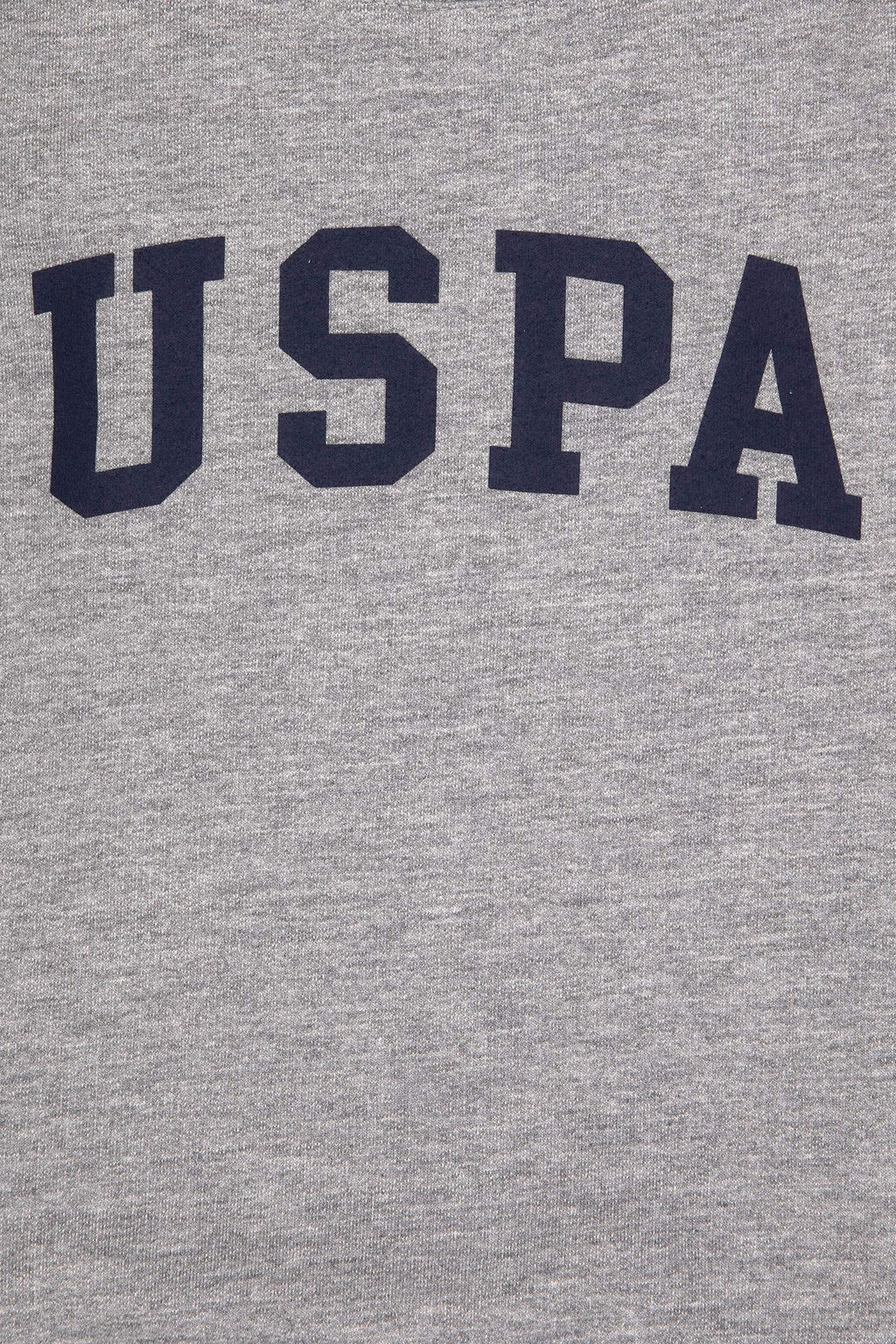 Erkek _ocuk Gri Melanj Bisiklet Yaka Basic Sweatshirt Sepette S_rpriz _ndirim - U.s. polo assn фото 8