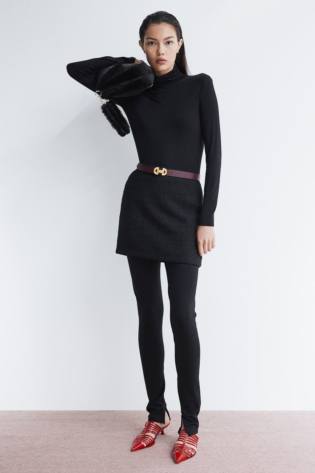 Top de cuello alto - H&m фото 3