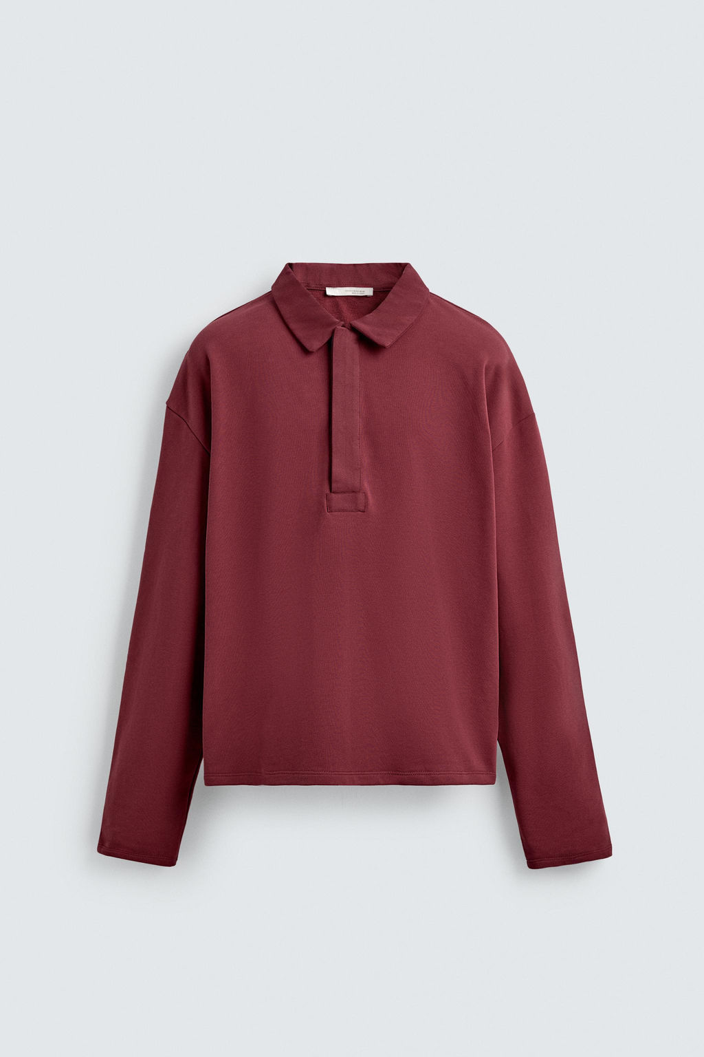 BOXY FIT POLO SHIRT - Zara фото 7