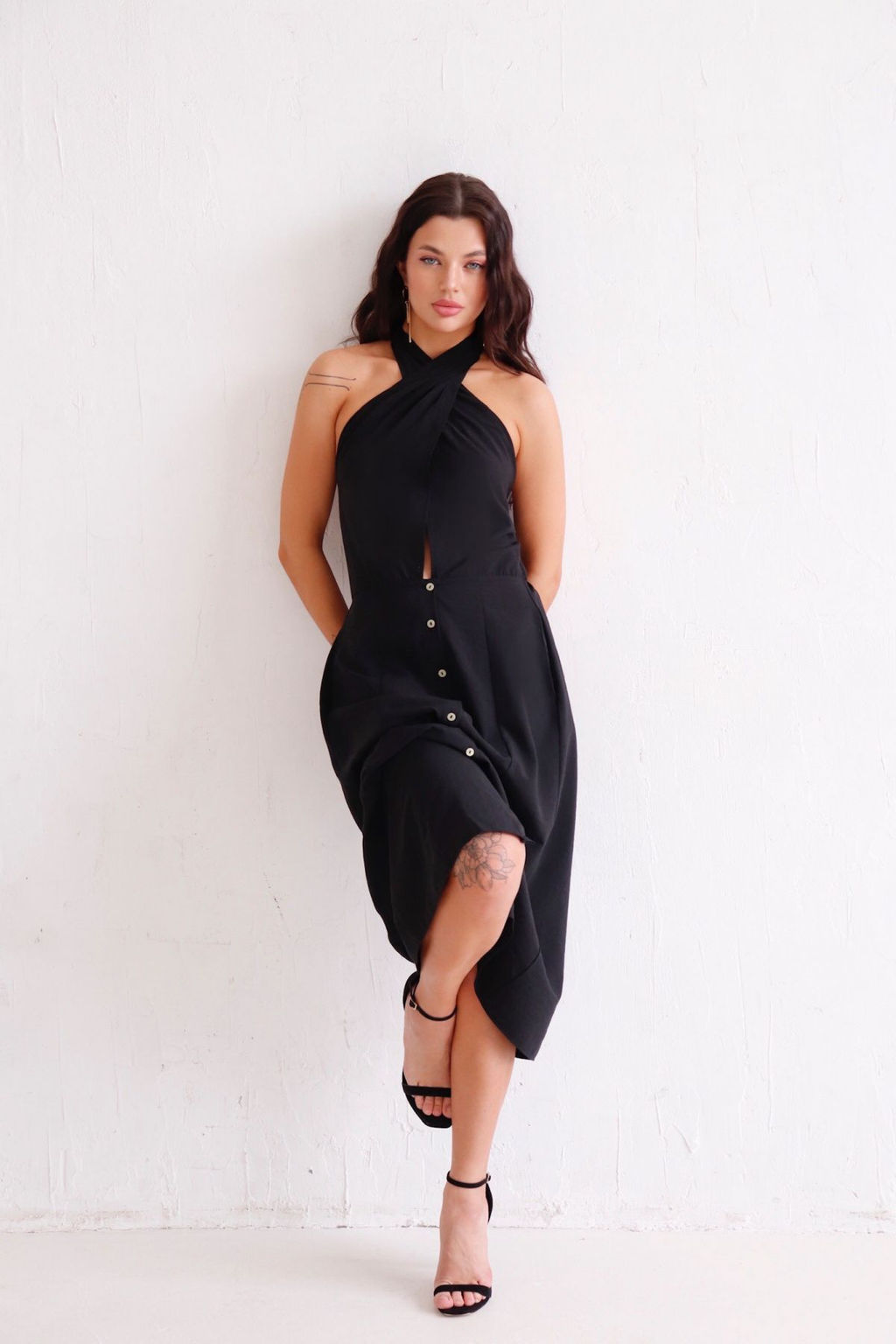 11436 Платье чёрное - Martichelli фото 18