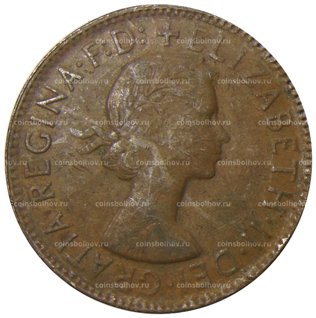 1 пенни 1962 года Австралия