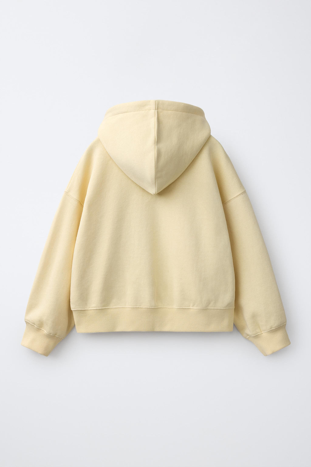 SUDADERA FELPA CREMALLERA / Vainilla - Zara фото 2
