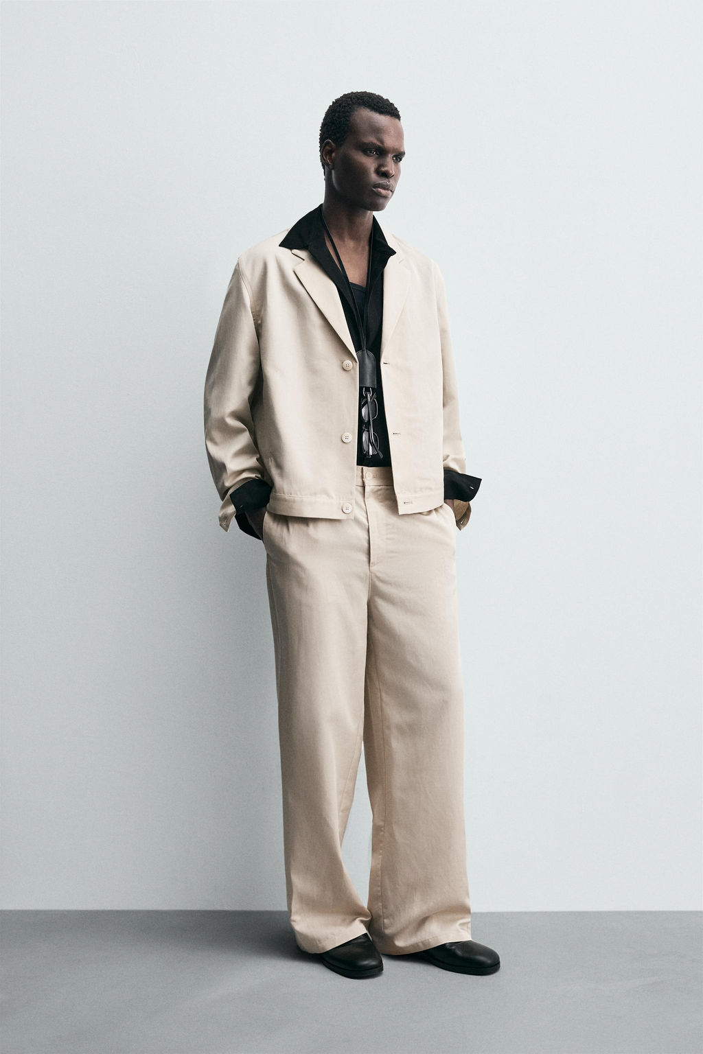 RELAXED FIT TROUSERS