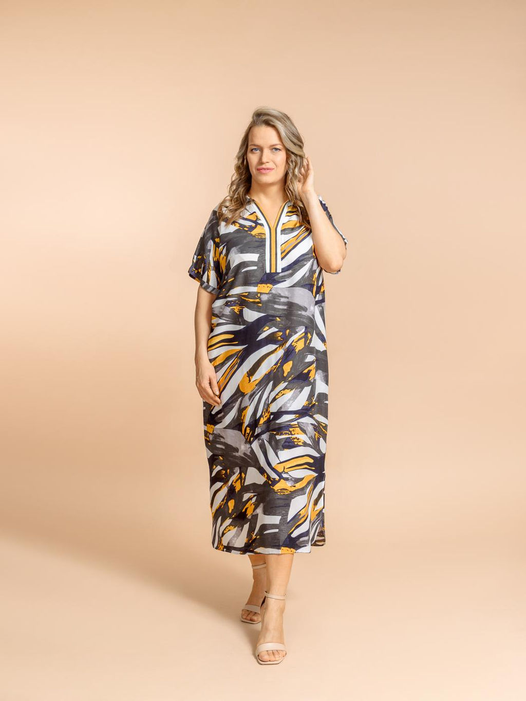 Платье (вискоза) №25-593-1 (Лето 2025)