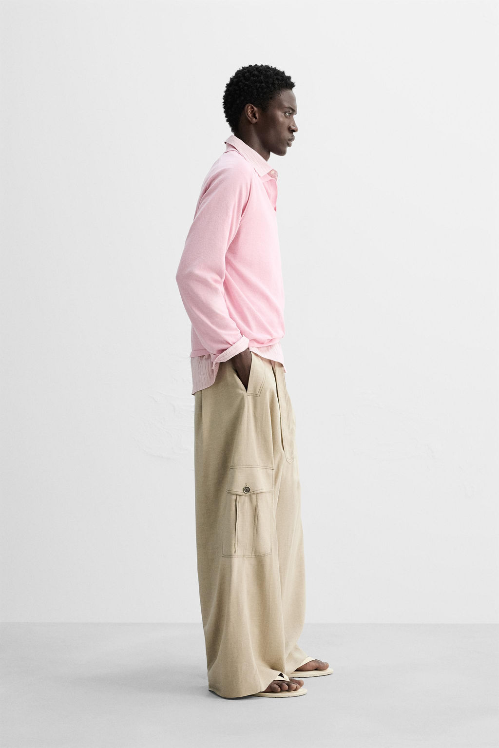 LIGHTWEIGHT KNIT POLO SHIRT - Zara фото 4