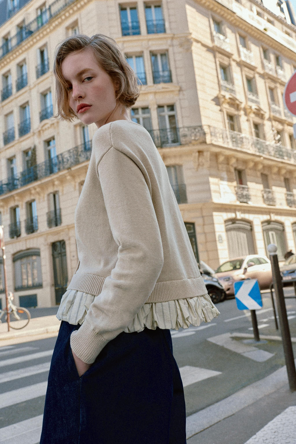 CHAQUETA PUNTO COMBINADA / Arena - Zara фото 3